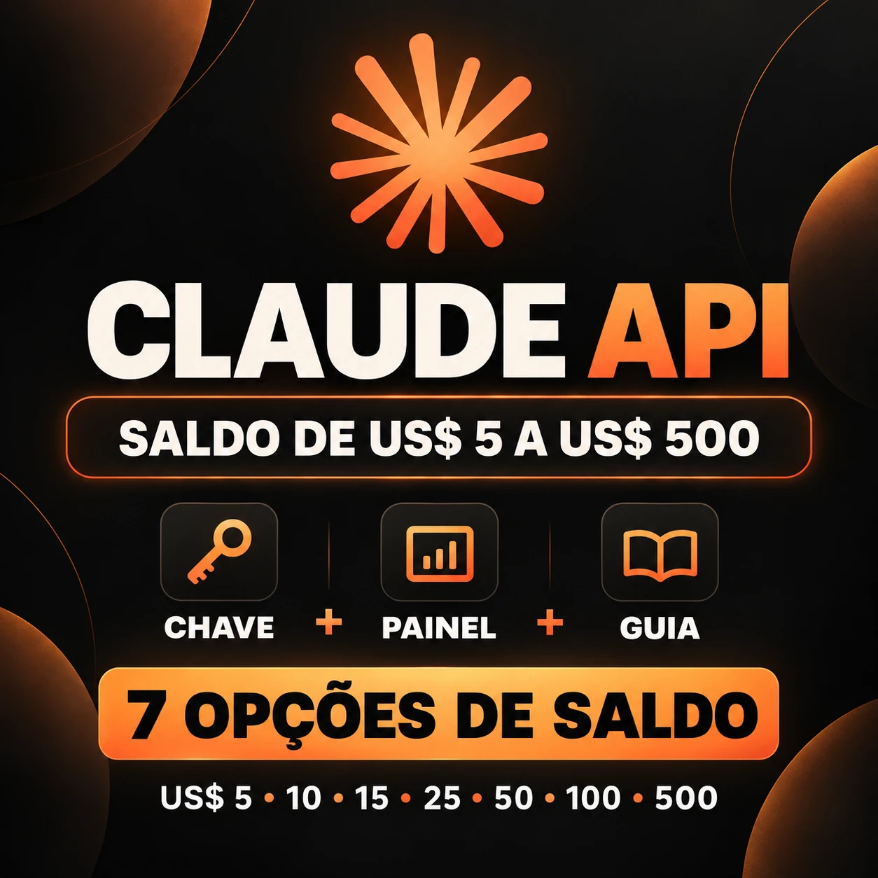 Claude API — Saldo em dólares